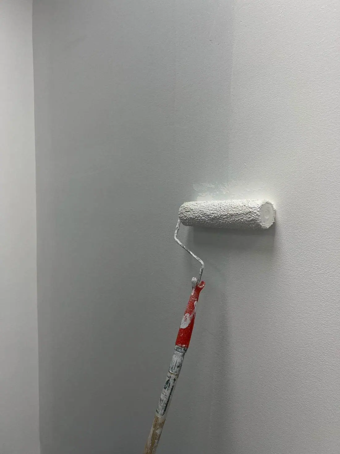 Beyaz boya uygulaması